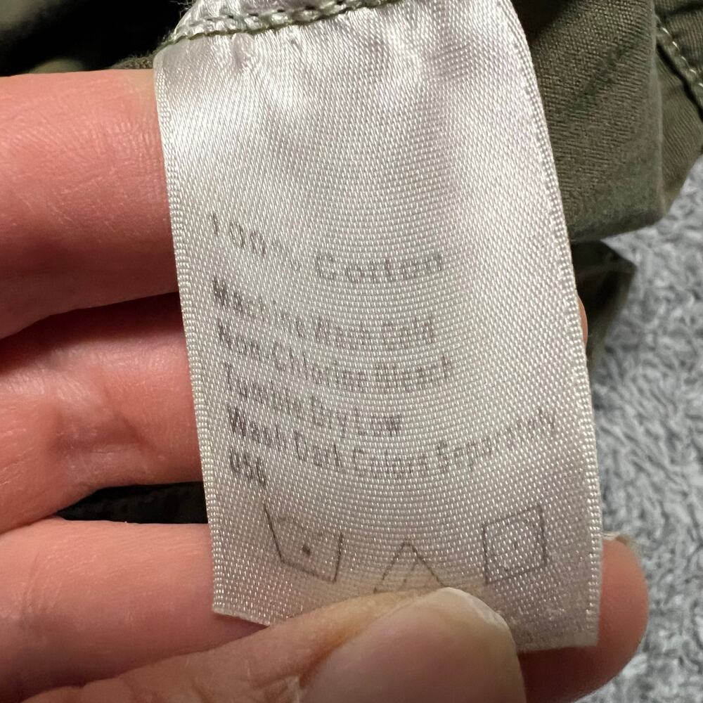 KAVU Pants Womens 8 (33x20.5) Capri Hiking Green Brown Outdoor Gorp - Picture 5 of 9